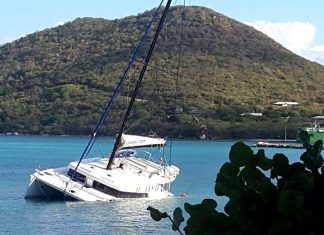 Charter boat that sank in VG had sailed from St Martin