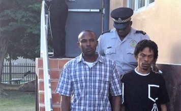 Chevon Russell and Gordan Benjamin busted for Illegal entry