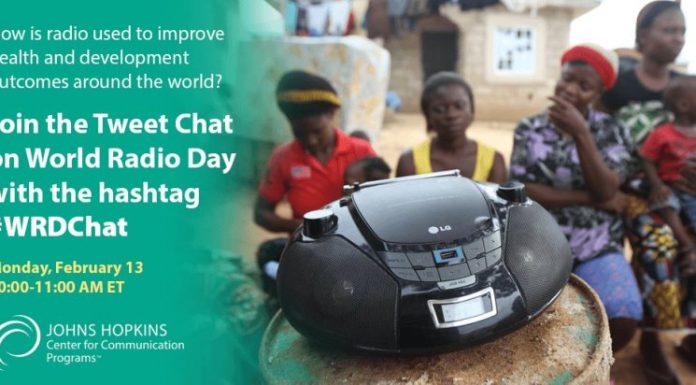 Invitation to join a Tweet Chat on World Radio Day