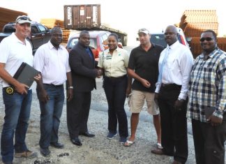 VROMI Minister partners with Kooyman to resurface Tiger Road in Cay Hill