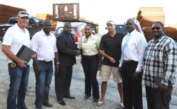 VROMI Minister partners with Kooyman to resurface Tiger Road in Cay Hill