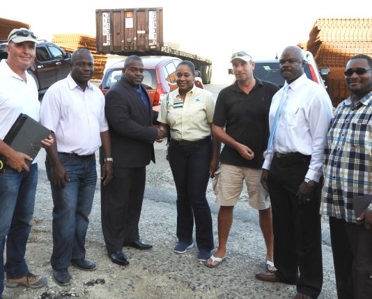 VROMI Minister partners with Kooyman to resurface Tiger Road in Cay Hill