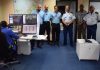 Gendarmes meet with police on work-related visit