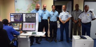 Gendarmes meet with police on work-related visit
