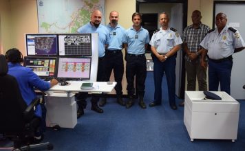 Gendarmes meet with police on work-related visit