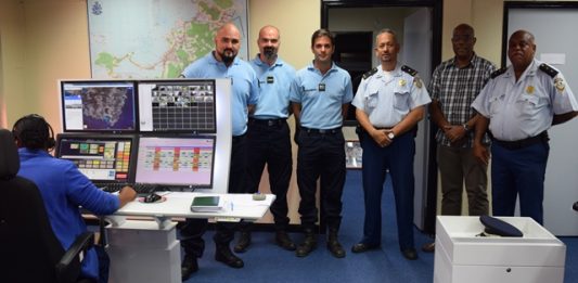 Gendarmes meet with police on work-related visit