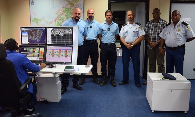 Gendarmes meet with police on work-related visit