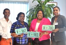 NV GEBE donates license plates