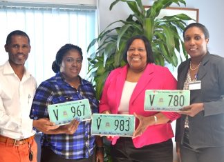 NV GEBE donates license plates