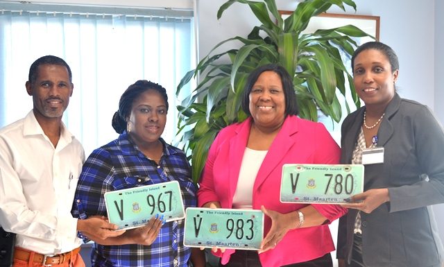 NV GEBE donates license plates