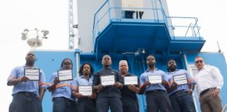 Port St. Maarten Crane Operator Romeo Gumbs Visits Brazil Port Fortaleza on Working Visit