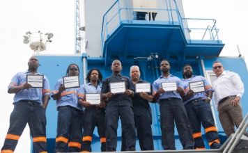 Port St. Maarten Crane Operator Romeo Gumbs Visits Brazil Port Fortaleza on Working Visit