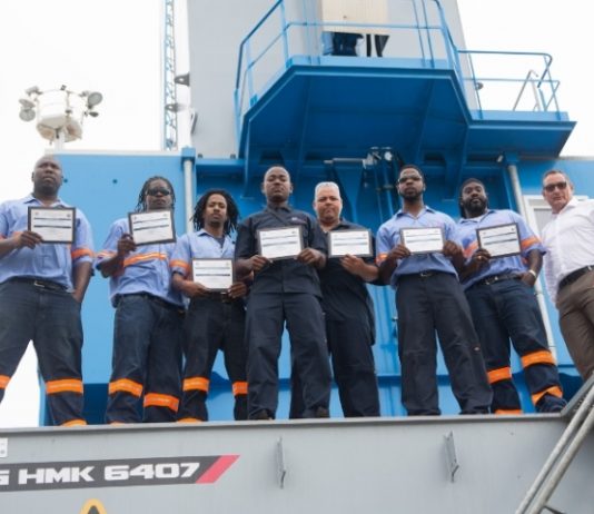 Port St. Maarten Crane Operator Romeo Gumbs Visits Brazil Port Fortaleza on Working Visit