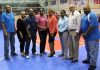 Volleyball Assoc. donates new court to Sports Auditorium
