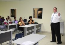 Keiser University representative held Information Session at USM