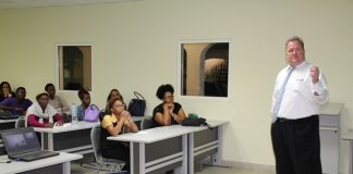 Keiser University representative held Information Session at USM