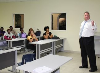 Keiser University representative held Information Session at USM