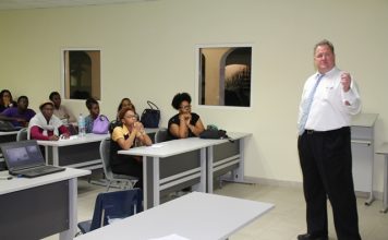 Keiser University representative held Information Session at USM