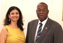 Boasman visited by newly Justice Saleh