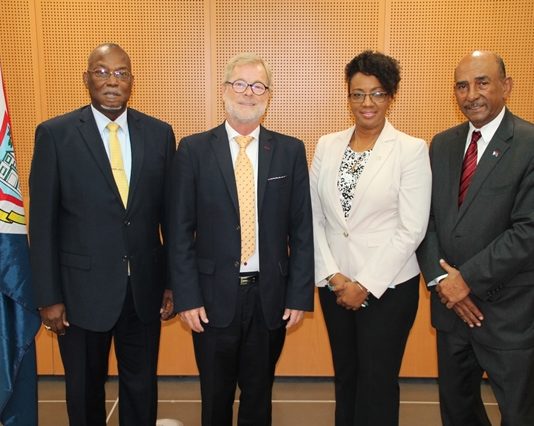 UNICEF representative Nils Katsberg meets with Council of Ministers