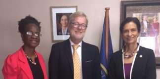 UNICEF Consultant meets with Wescot-Williams