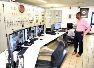 GEBE electricity production plant experienced a total blackout