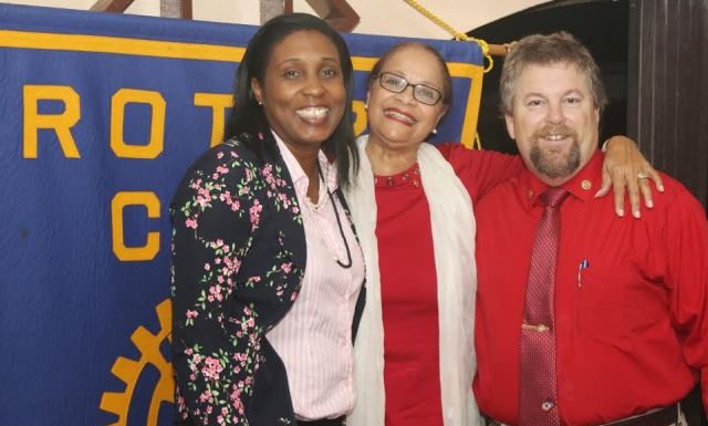 Paul Harris Fellow Awards given to 2 Rotarians