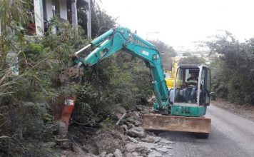 Road clean up