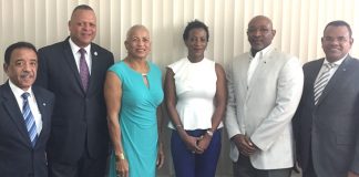 UP MP Connor pays courtesy visit to Aruban AVP MPs