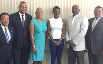 UP MP Connor pays courtesy visit to Aruban AVP MPs