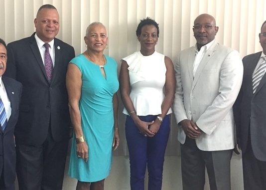 UP MP Connor pays courtesy visit to Aruban AVP MPs