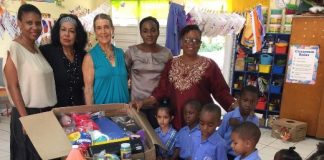 Island Gems donates art supplies to MAC Early Stimulation Centre