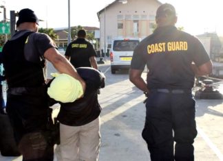 Coast Guard intercepts drugs and firearms