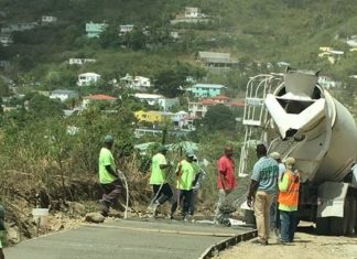 Paving of Mildrum Road commences