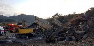 ACTUALIZACIÓN EXPLOSIÓN EN UNA CANTERA: Tres muertos hasta el momento, 20 heridos, y varios desaparecidos