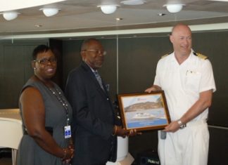 Seabourn Ultra-Luxury Cruise Line Visits Port St. Maarten
