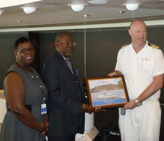 Seabourn Ultra-Luxury Cruise Line Visits Port St. Maarten