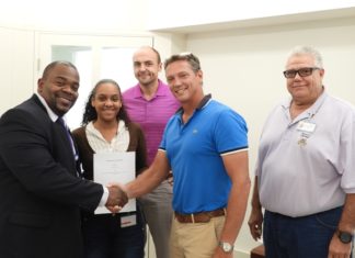 Solar paneled bus shelters for St. Maarten