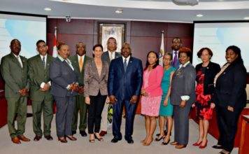Civil servants of the secretariat of Parliament take oath or pledge of office