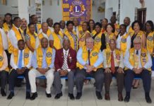 St. Maarten Lions receive high marks from District Governor