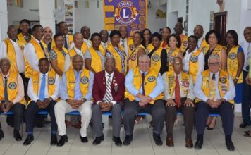 St. Maarten Lions receive high marks from District Governor