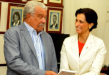 President of Parliament Sarah Wescot-Williams expresses condolences to the family of Sir Derek Walcott, the people of St. Lucia and the wider Caribbean.