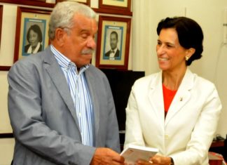 President of Parliament Sarah Wescot-Williams expresses condolences to the family of Sir Derek Walcott, the people of St. Lucia and the wider Caribbean.