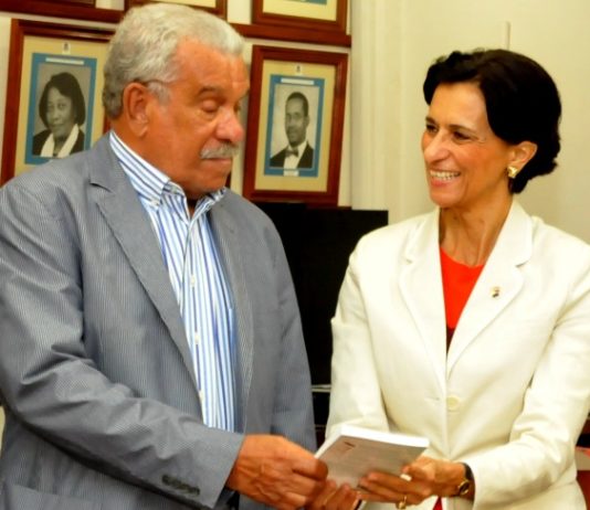 President of Parliament Sarah Wescot-Williams expresses condolences to the family of Sir Derek Walcott, the people of St. Lucia and the wider Caribbean.