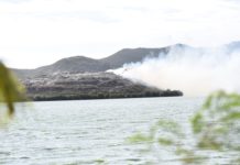 Landfill Fire Flares Up Wednesday evening but is Under Control