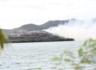 Landfill Fire Flares Up Wednesday evening but is Under Control