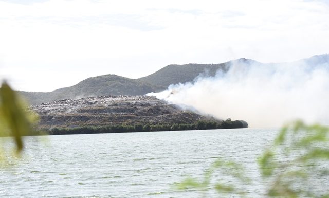 Landfill Fire Flares Up Wednesday evening but is Under Control