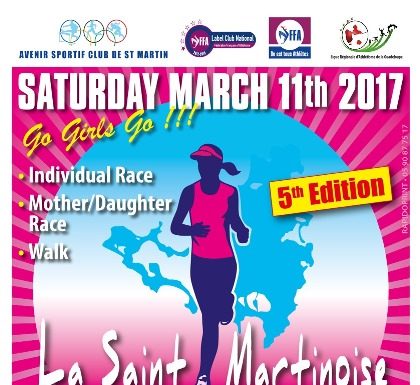 La Saint Martinoise female race 2017 edition