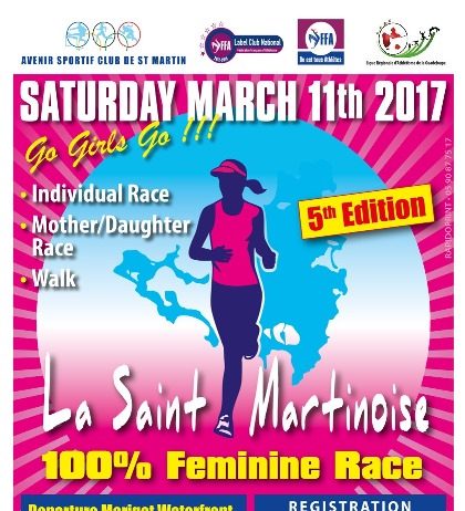 La Saint Martinoise female race 2017 edition