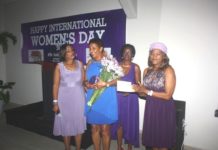 Introduction of Idaline Martina by President of Peridot Foundation Gracita Arrindell